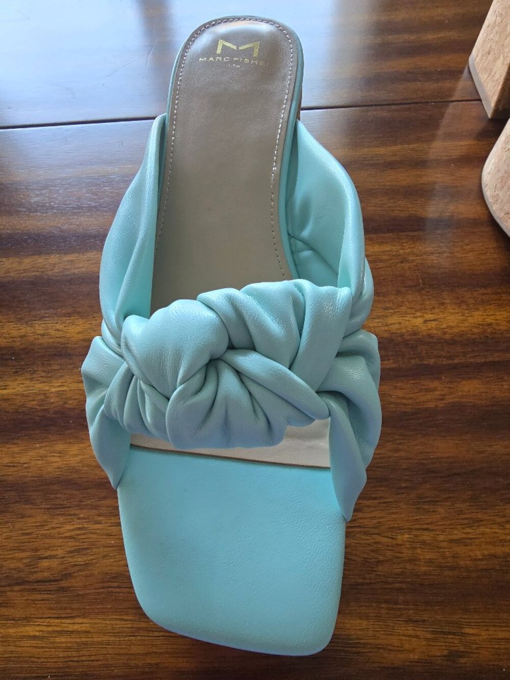 Marc Fisher chunky sandals